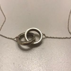 Tiffany interlocking circle necklace